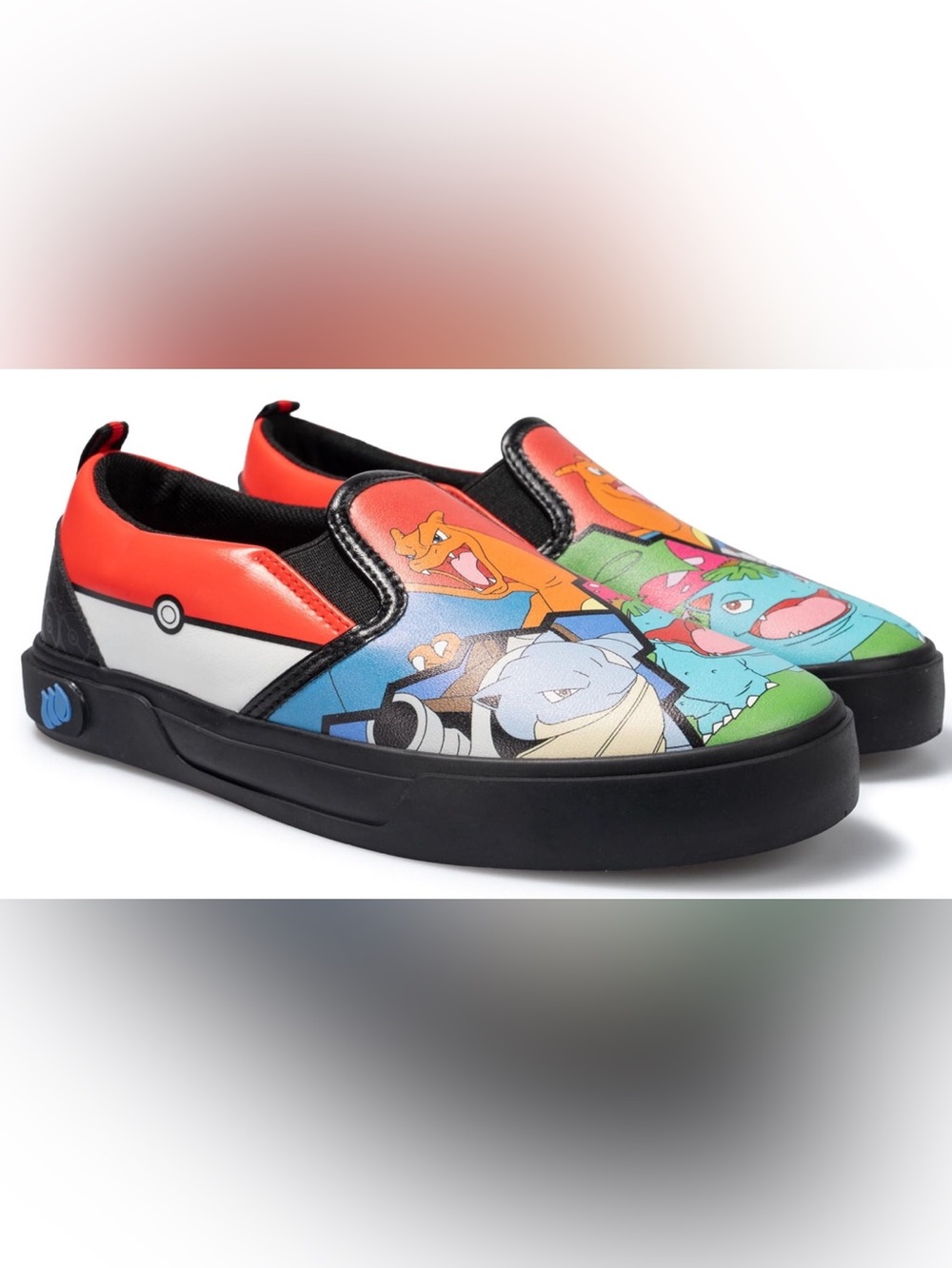 Pokemon Little & Big Boys Low Top Slip On